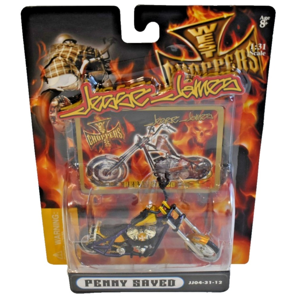 2004 Jesse James West Coast Choppers Penny Saved JJ04-31-12 1:31 Scale